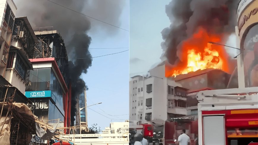 Major Fire at Link Square Mall in Bandra West Extinguished After Nearly 22 Hours