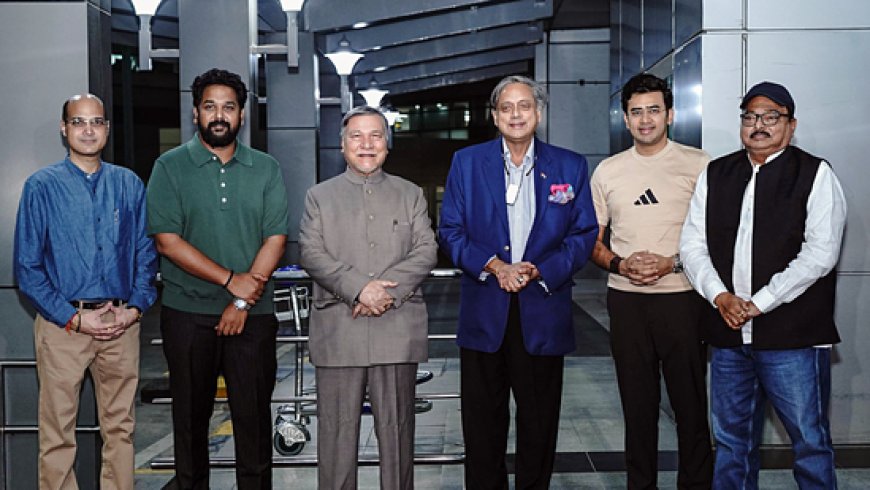 Shashi Tharoor Visits 9/11 Memorial in US, Condemns Pakistan’s Terrorism